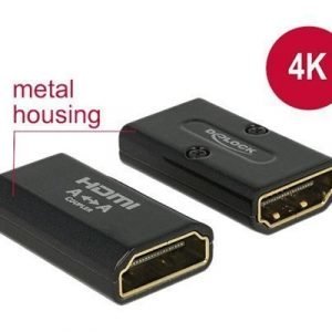 Delock Hdmi-sukupuolen Vaihtaja 19-nastainen Hdmi Tyyppi A Naaras 19-nastainen Hdmi Tyyppi A Naaras