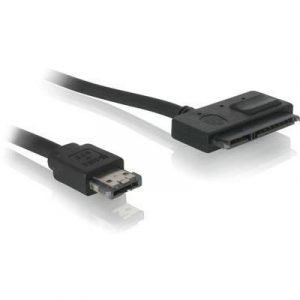 Delock Power Over Esata Cable 22 Nastan Serial Ata 11 Pin Usb/esata Musta 0.5m