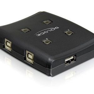 Delock Usb 2.0 Sharing Switch Musta