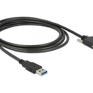 Delock Usb-kaapeli 4-nastainen Usb Tyyppi A Uros 5 Pin Micro-usb Type B Uros Musta Usb 3.0 3m