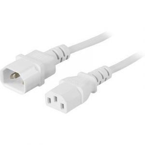 Deltaco Deltaco Ext Cable Pc Monitor Iec C13-c14 3m White