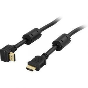 Deltaco Hdmi-1030v 19-nastainen Hdmi Tyyppi A Uros 19-nastainen Hdmi Tyyppi A Uros Musta 3m