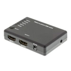 Deltaco Hdmi-switch 4x1 Manuell 4kx2k 3d Hdcp