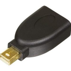 Deltaco Mdp-dp Mini Displayport Uros 20-nastan Näyttöporttiliitin Naaras