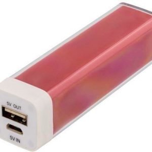 Deltaco Pb-1016 2600mah 1a Punainen