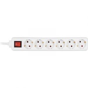 Deltaco Power Strip 6x Sockets