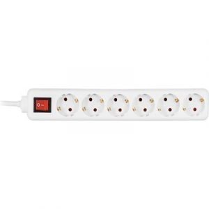 Deltaco Power Strip 6x Sockets