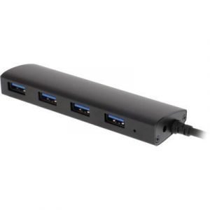 Deltaco Usb 3.0 Hub 4x Type A Female Black