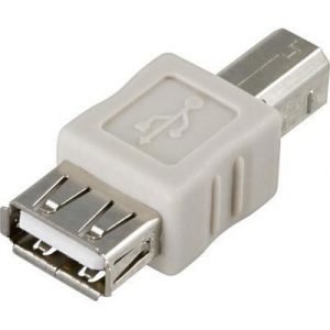 Deltaco Usb Sovitin 4-nastainen Usb Tyyppi A Naaras 4-nastainen Usb Tyyppi B Uros