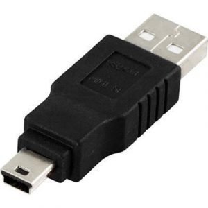 Deltaco Usb Sovitin 4-nastainen Usb Tyyppi A Uros Mini-usb Tyyppi A Uros