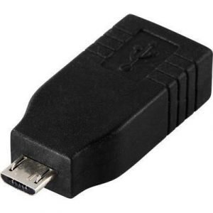 Deltaco Usb-kaapeli 4-nastainen Usb Tyyppi A Naaras 5 Pin Micro-usb Type B Uros