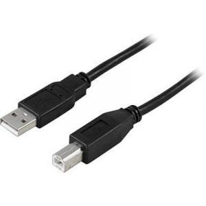 Deltaco Usb-kaapeli 4-nastainen Usb Tyyppi A Uros 4-nastainen Usb Tyyppi B Uros Musta 20m