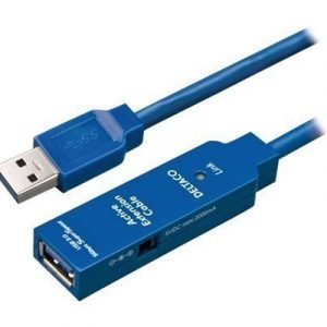 Deltaco Usb3-1001 9 Pin Usb Type A Naaras 9 Pin Usb Type A Uros Sininen Usb / Usb 2.0 / Usb 3.0 3m