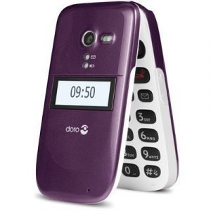 Doro Phoneeasy 624 Valkoinen Purppura