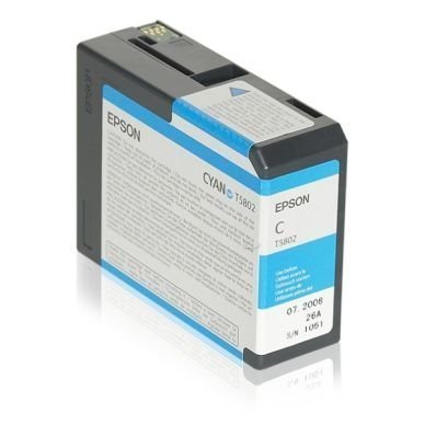 EPSON Mustepatruuna cyan 80ml