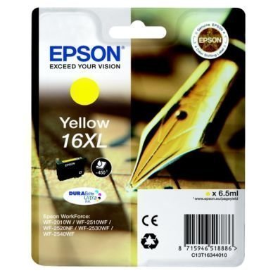 EPSON Mustepatruuna keltainen (16XL) 450 sivua