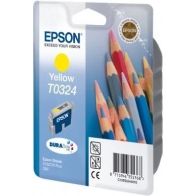 EPSON Mustepatruuna keltainen 16ml