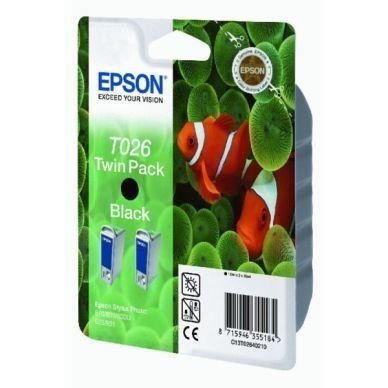 EPSON Mustepatruuna musta 17ml