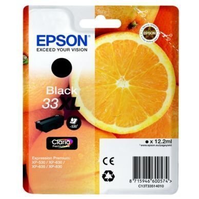 EPSON Mustepatruuna musta 530 sivua