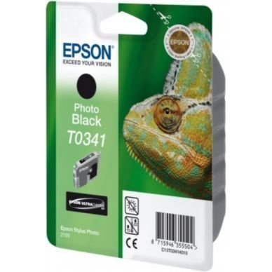 EPSON Mustepatruuna musta photo 17ml