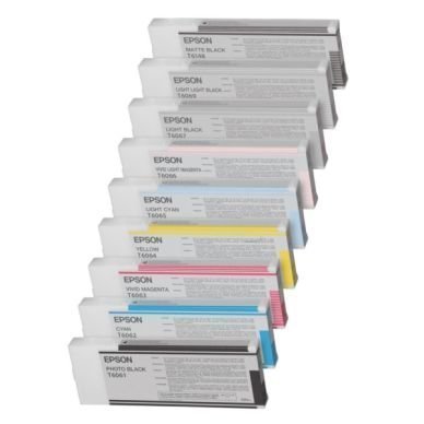 EPSON Mustepatruuna musta photo 220ml T6061