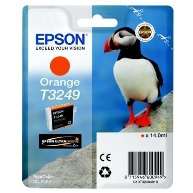 EPSON Mustepatruuna oranssi 14 ml