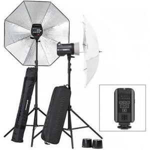 Elinchrom Brx 250/250 Paraply To Go Set