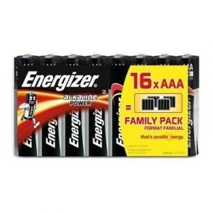 Energizer Alkaline Aaa/lr03 16-pack