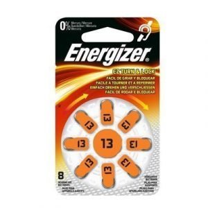 Energizer Battery Zinc Air 13 Hearing Aid 8-pack