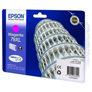 Epson 79 Mustepatruuna XL WorkForce Pro 4630 5110 5620 5690 Magenta