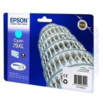 Epson 79 Mustepatruuna XL WorkForce Pro 4630 5110 5620 5690 Syaani