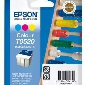 Epson Stylus Color 1160 CD Style 600 Inkjet Cartridge T0520 Cyan Magenta Yellow