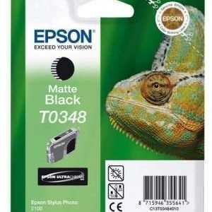 Epson Stylus Photo 2100 Inkjet Cartridge T0348 Matt Black