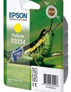 Epson Stylus Photo 950 Inkjet Cartridge T0334 Yellow