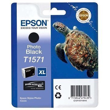 Epson Stylus Photo R3000 Mustepatruuna T1571 Valokuva Musta