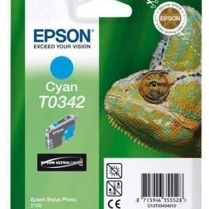 Epson T0342 Inkjet Cartridge Stylus Photo 2100 Cyan