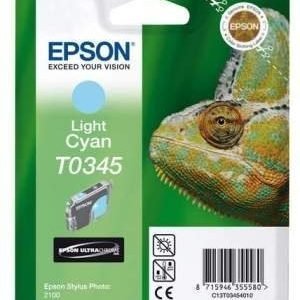 Epson T0345 Inkjet Cartridge Stylus Photo 2100 Light Cyan