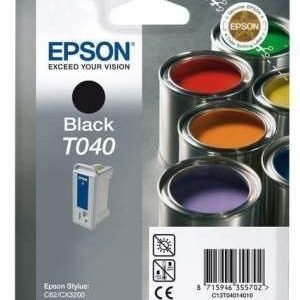 Epson T040 Inktcartridge Stylus C 62 Stylus CX 3200 Black