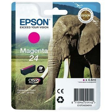 Epson T2423 Mustepatruuna Expression Photo XP-750 850 950 Sarjat Magenta