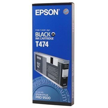 Epson T474 Mustepatruuna Stylus Pro 9000 9500 Color Proofer 9500 Musta