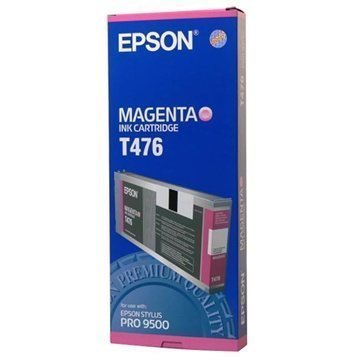 Epson T476 Mustepatruuna Stylus Pro 9000 9500 Color Proofer 9500 Magenta