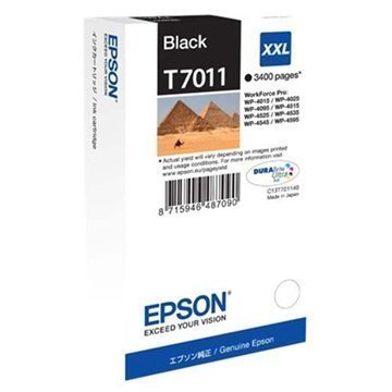 Epson T7011 Ink Cartridge XXL WorkForce Pro 4000 / 4500 Series Black