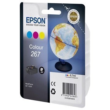 Epson WorkForce WF-100W Mustepatruuna 267 3 Väriä