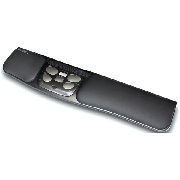 Ergoslider Premium sis.rak hiiri 7 pain. rulla 1200dpi USB. musta