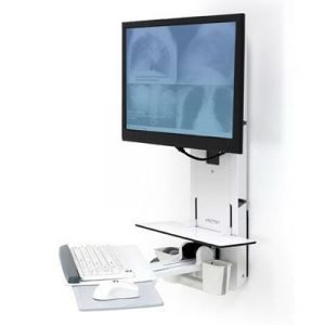 Ergotron Styleview Sit-stand Vertical Lift Patient Room