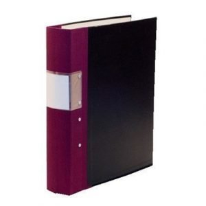 Esselte Fork Binder Wodden Back Budget 40 Mm Maroon