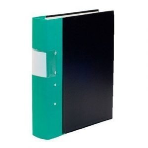 Esselte Fork Binder Wodden Back Budget 60 Mm Green