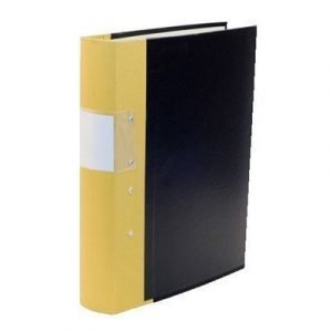 Esselte Fork Binder Wooden Back Budget 60mm Yellow