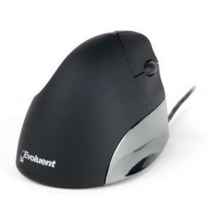 Evoluent Vertical Standard Mouse Ergonomic Usb Right Optinen Hiiri Musta