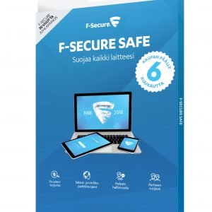 F-Secure F Secure 30 Vuotta Safe 1 Vuosi 3 Laitetta + 6kk Lisäaikaa